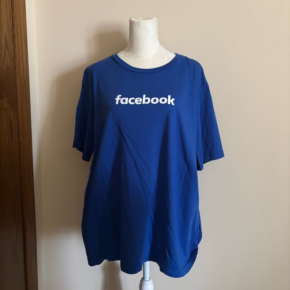 Blue Facebook T-Shirt